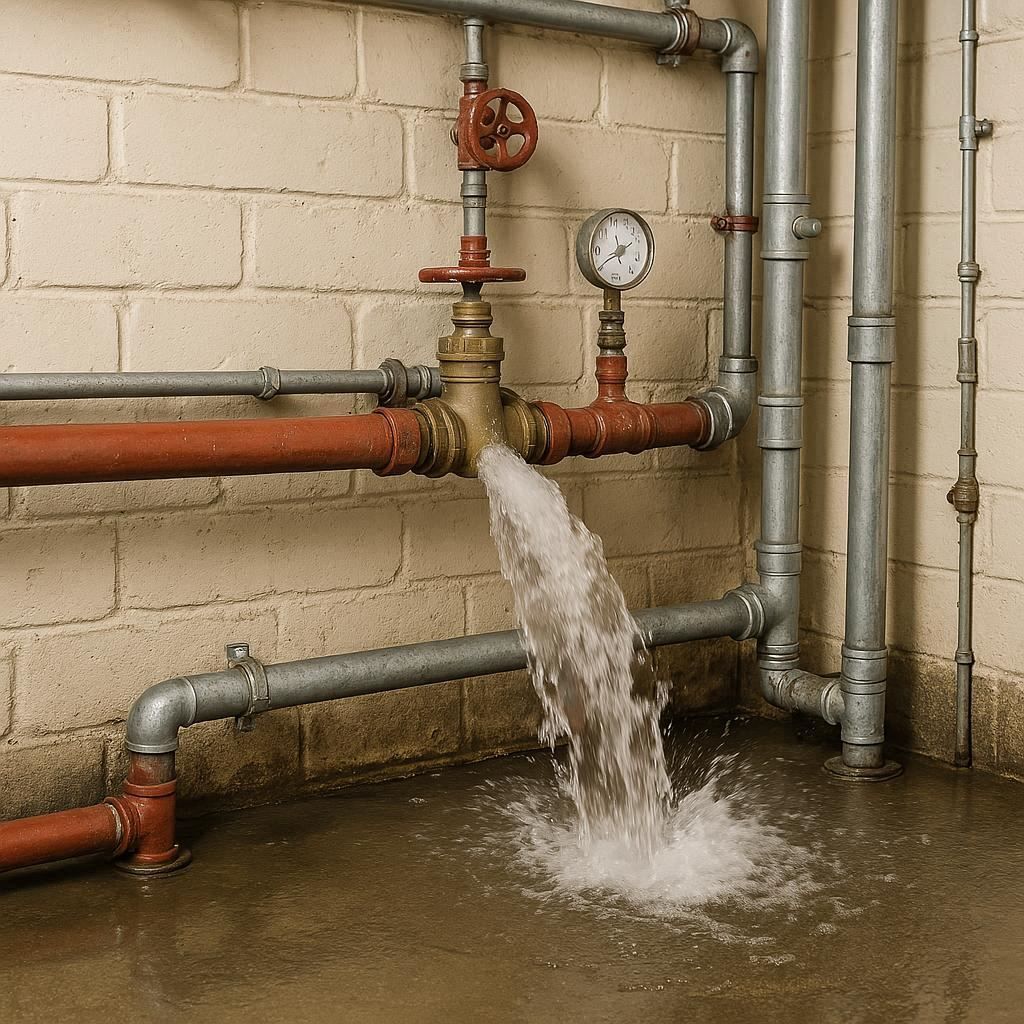 Промывка системы водоснабжения многоквартирного дома в Пушкино